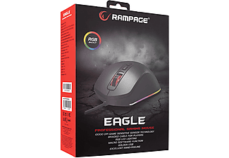 RAMPAGE SMX-R58 Eagle Usb 10000dpi RGB Ledli Makrolu Gaming Oyuncu Mouse Siyah_7