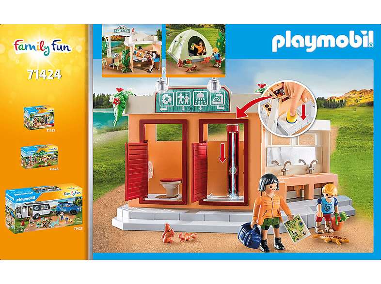 Thumbnail - PLAYMOBIL 71424 Campingplatz Spielset, Mehrfarbig
