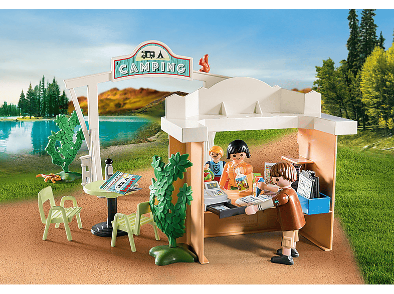 Thumbnail - PLAYMOBIL 71424 Campingplatz Spielset, Mehrfarbig