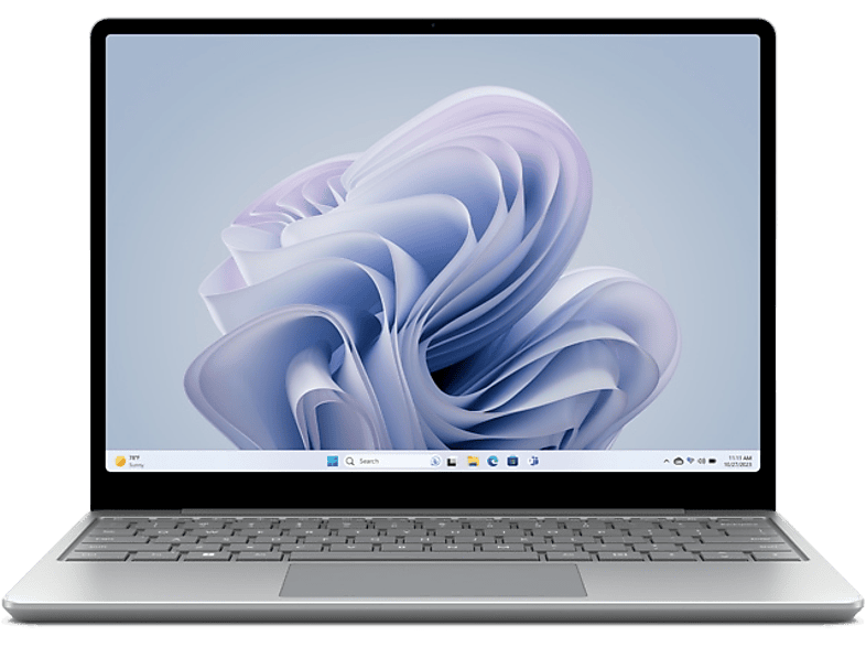 Microsoft Surface Laptop Go 3, 12.4 Zoll, Intel® Core™ i5-1235U, 8 GB RAM, 256 SSD, Windows 11 Home (64 Bit), Iris® Xe, Platin