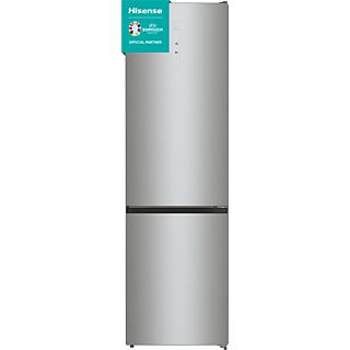 Frigorífico combi - Hisense RB470N4SIC2, No Frost, 200 cm, 361 l, WIFI, Gris Inox