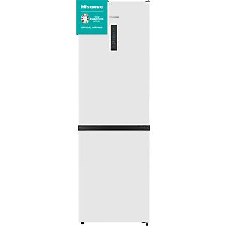 REACONDICIONADO C: Frigorífico combi - Hisense RB390N4DWD, No Frost, 186 cm, 304 l, Dual-tech Cooling, Blanco