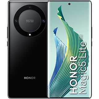 Móvil - Honor Magic5 Lite 5G, Midnight Black, 256 GB, 8 GB RAM, 6.67 " OLED curva, Qualcomm® Snapdragon® 695 (6nm), 5100 mAh, Android 12