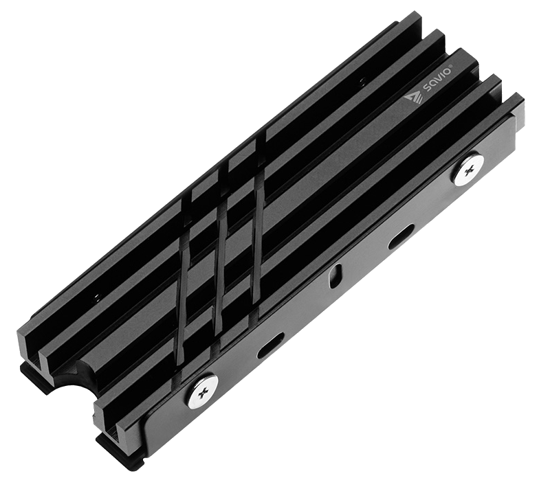 SAVIO M.2 NVMe SSD hűtőborda PC/PS5 (AK-60)
