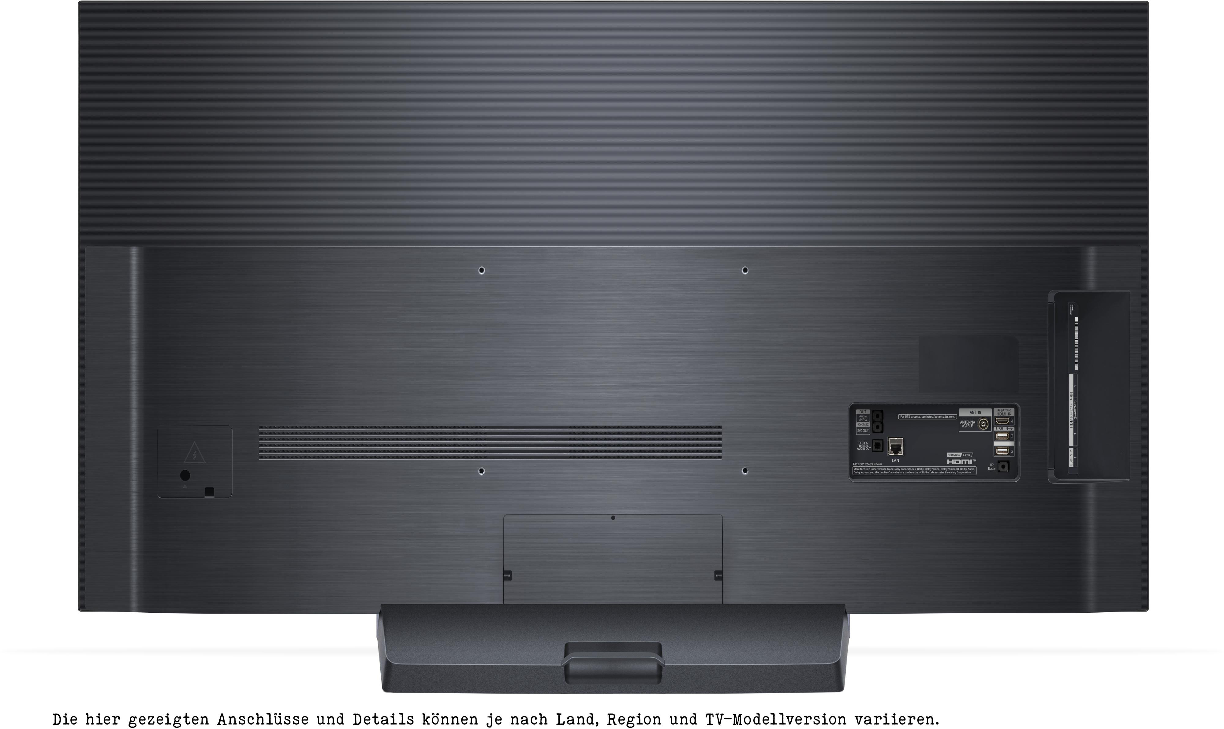 LG OLED48C31LA OLED evo TV (Flat, 48 Zoll / 121 cm, UHD 4K, SMART TV, webOS 23)