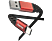 HAMA FIC E3 USB-A - Type-C Extreme töltőkábel, USB 2.0, 1,5 méter, fekete-piros (201540)