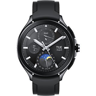XIAOMI Watch 2 Pro 4G (LTE) - Smartwatch (135-205 mm, Fluorkautschuk, Schwarz)