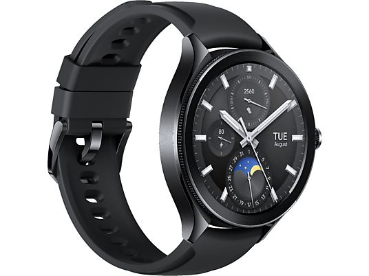 XIAOMI Watch 2 Pro 4G (LTE) - Smartwatch (135-205 mm, Fluorkautschuk, Schwarz)