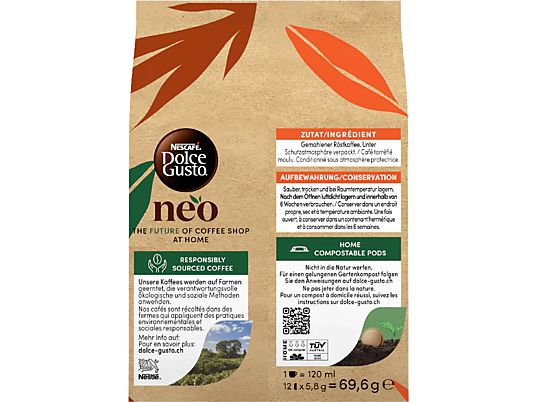 NESCAFÉ Dolce Gusto Neo Lungo - Kaffeekapseln
