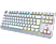 URAGE Exodus 220TKL billentyűzet, RGB, Magyar kiosztás, fehér (217819)