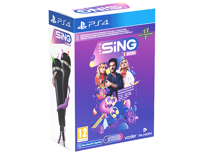 Koch Media Let's Sing 2024 Hits Français Et Internationaux + 2 Micro Fr PS4