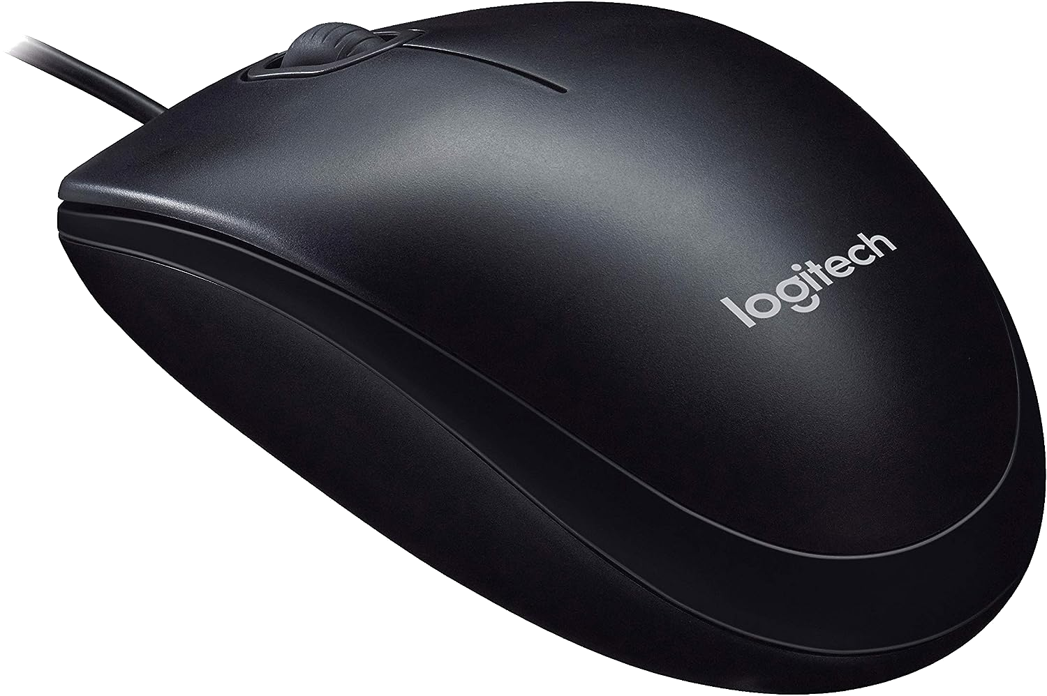 LOGITECH M90 vezetékes optikai egér, USB, fekete (910-001793)