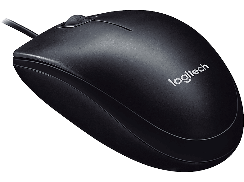 LOGITECH M90 vezetékes optikai egér, USB, fekete (910-001793)