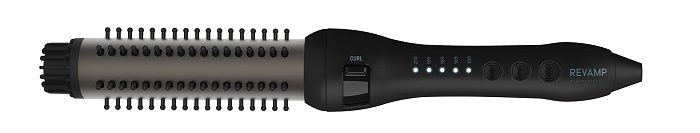 REVAMP BR-1350 Progloss Volume&Wave hajformázó kefe, fekete, max 210°C