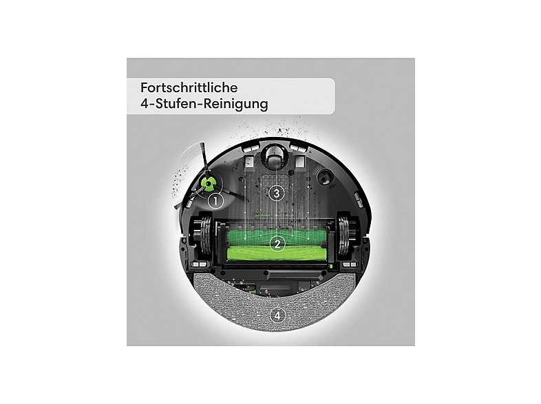 iRobot Roomba Combo J9+ Saugroboter mit Wischfunktion (Moose Brown, mit Absaugstation) — Foto 5 von 5