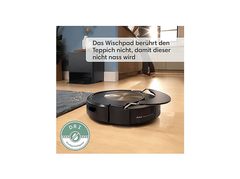 iRobot Roomba Combo J9+ Saugroboter mit Wischfunktion (Moose Brown, mit Absaugstation) — Foto 4 von 5