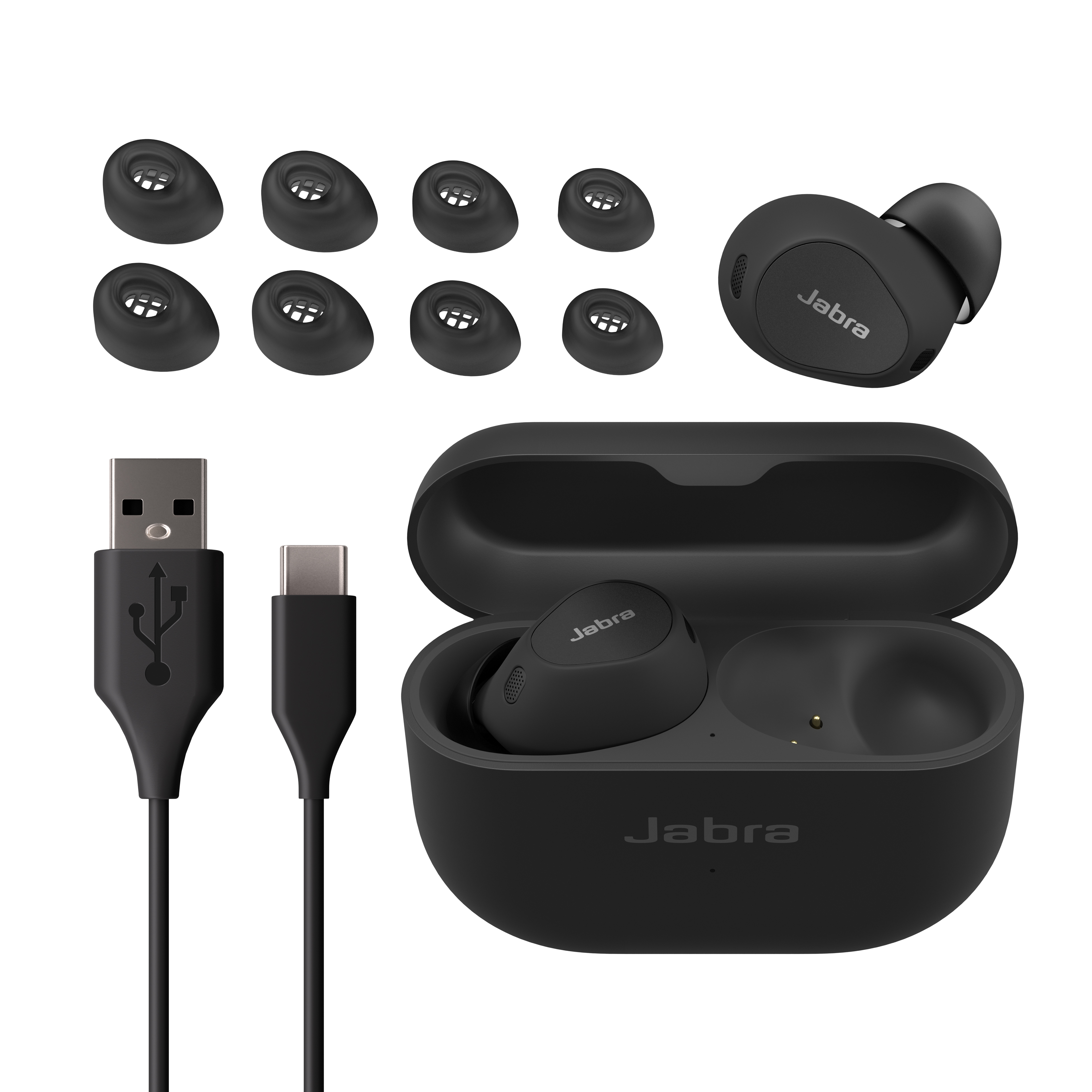 JABRA Elite 10 TWS Bluetooth Kulak İçi Kulaklık Mat Siyah Fiyat