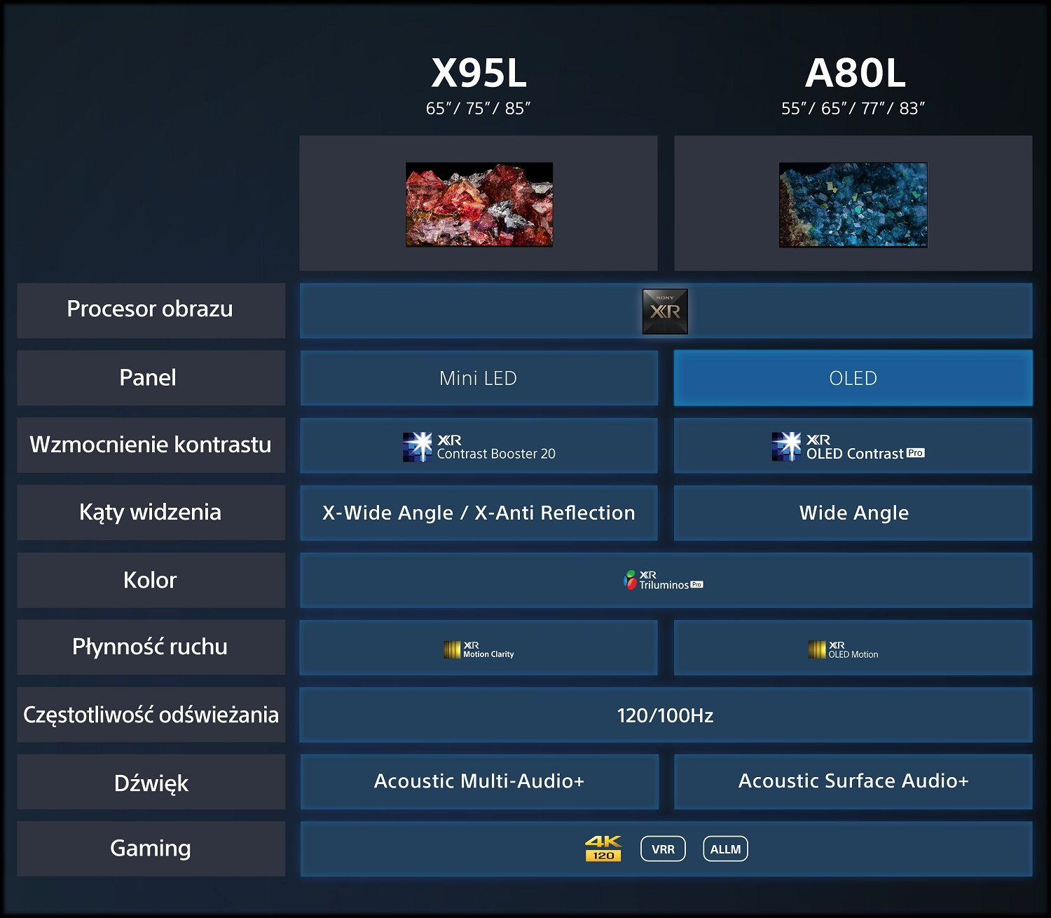 Telewizor LED SONY XR-75X95LPAEP 75'' 4K 100/120Hz Google TV Mini