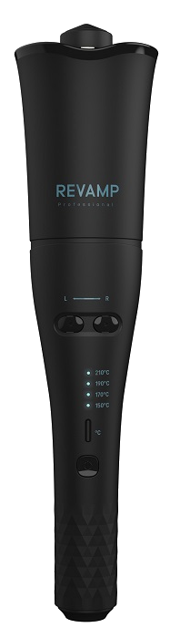 REVAMP CL-2000 Progloss Hollywood Curl Autocurler automata hajgöndörítő, fekete, max 210ºC