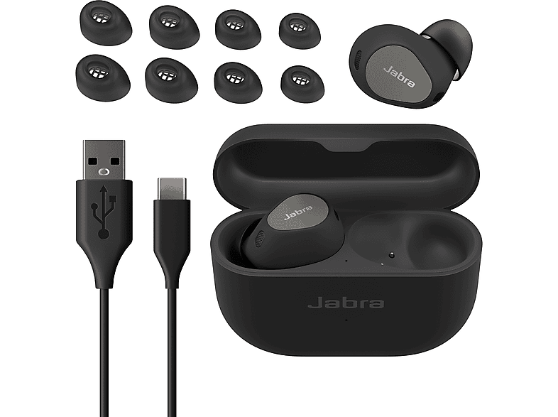 JABRA Elite 10 TWS Bluetooth Kulak İçi Kulaklık Titanyum Siyah_2