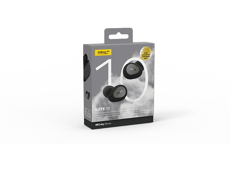 JABRA Elite 10 TWS Bluetooth Kulak İçi Kulaklık Titanyum Siyah_4