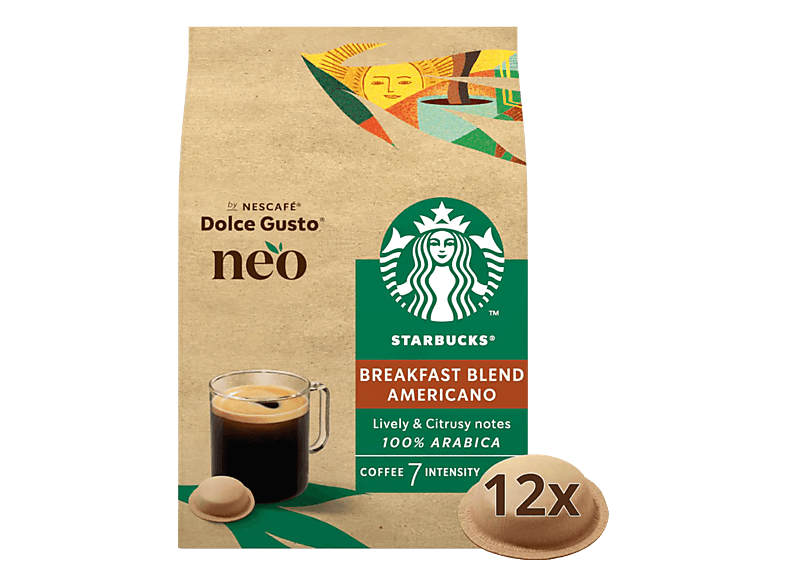 NESCAFÉ Dolce Gusto Neo Starbucks® Breakfast Blend Americano - Kaffeekapseln
