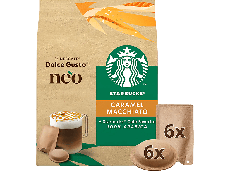 NESCAFÉ Dolce Gusto Starbucks® Caramel Macchiato - Kaffeekapseln