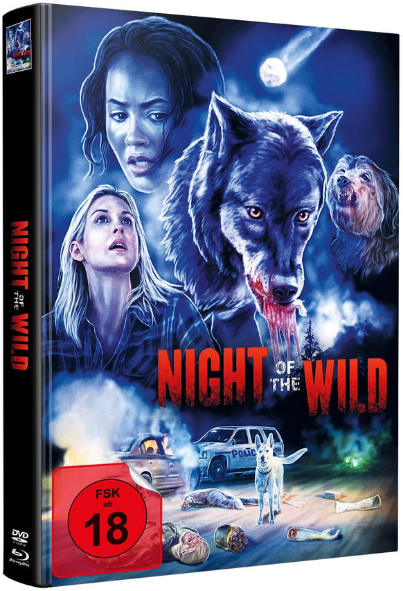Night of the Bonus-DVDs) Mediabook Blu-ray 111 Stück - - Edition Wild (Blu-ray+2 DVD auf + Limited Wattiert