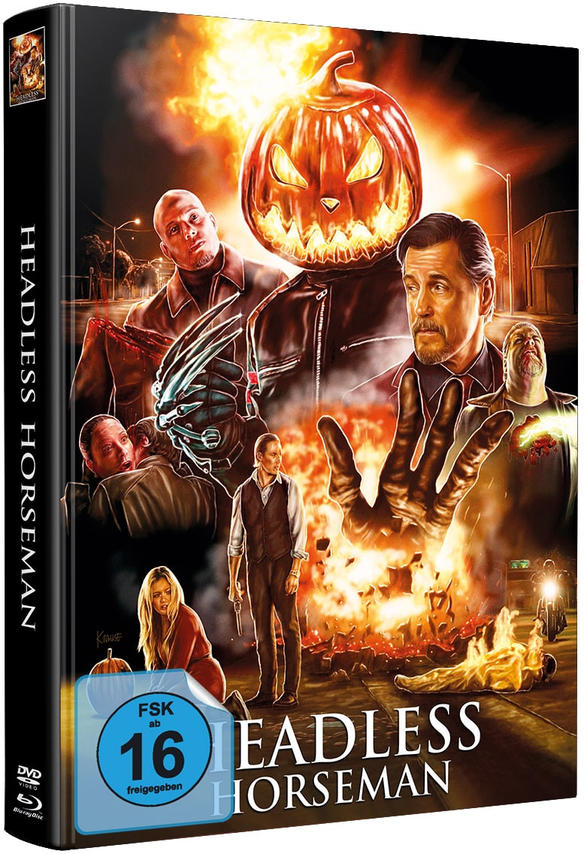 Edition (Blu-ray+Bonus-DVD) + Headless Wattiert - 222 Horseman DVD - Blu-ray auf Stück Limited Mediabook