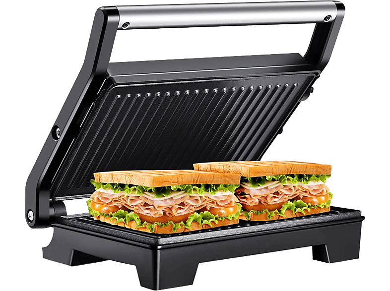 HAUSMEISTER HM 8811 Panini sütő, 1000 W, fekete