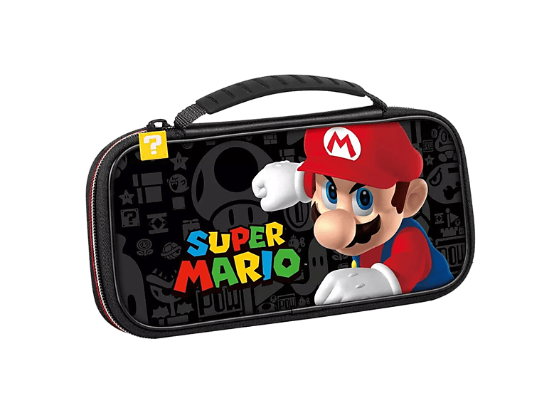 Funda Nintendo Switch - Ardistel GAME TRAVELER® GoPlay Action Pack Mario NNS53AP, Para Switch™ y Modelo OLED, Multicolor