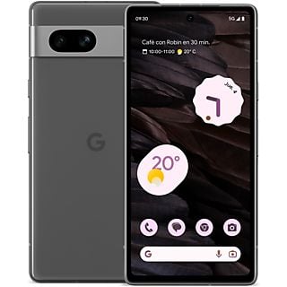 Móvil - Google Pixel 7a, Carbón, 128 GB, 8 GB RAM, 6.1 " OLED Full HD+, Google Tensor G2, 4.385 mAh, Android