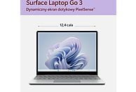 Laptop MICROSOFT Surface Laptop Go 3 12.4 Dotykowy i5-1235U/8GB/256GB SSD/INT/Win11H Platynowy