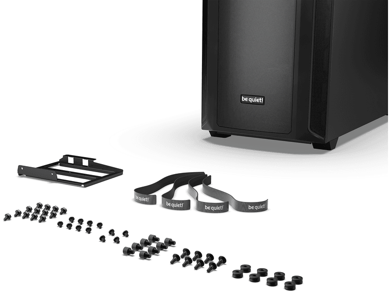 BE QUIET Shadow Base 800 PC-Gehäuse, Glasfenster, Midi-Tower, ATX, Schwarz — Foto 4 von 4