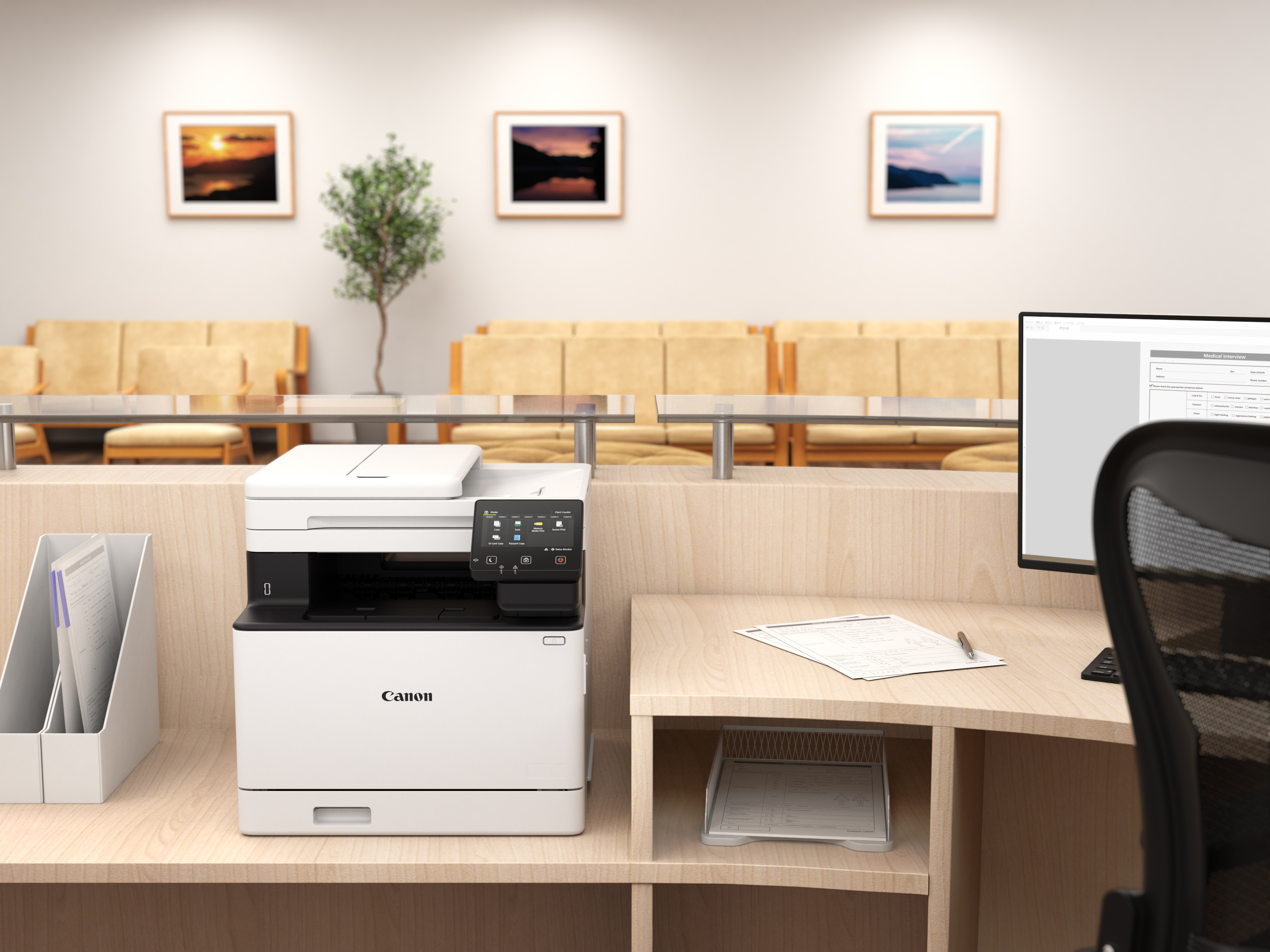 CANON i-Sensys MF754 Doldurulabilir Mürekkep Tanklı Yazıcı Beyaz