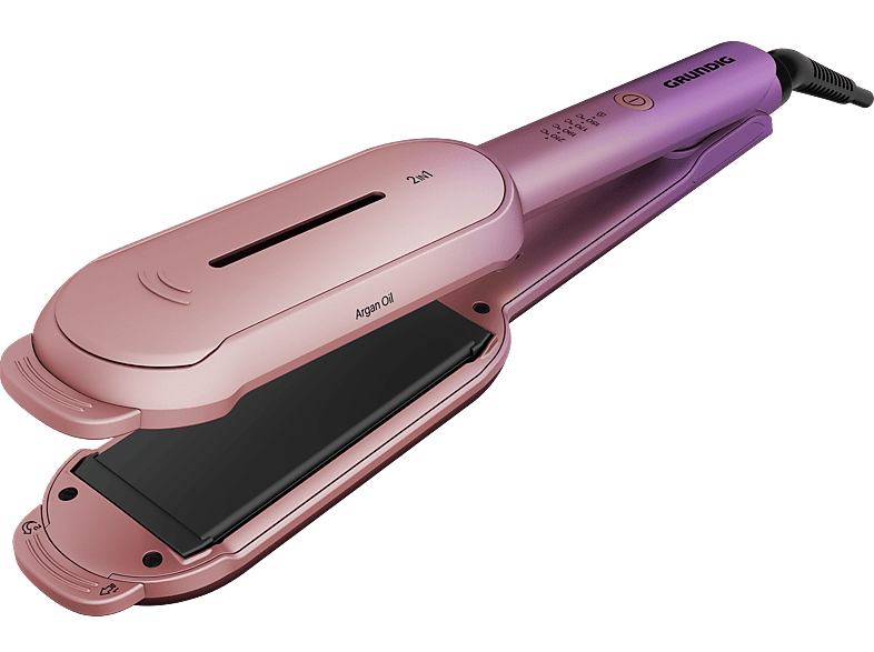 Grundig HS 8331 BotanicaPro 2in1 Saç Şekillendirici Pembe Mor