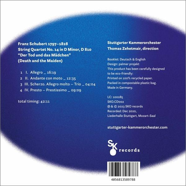 Stuttgarter Kammerorchester - Schubert:#2Der Tod Und Das Mädchen  - (Vinyl)