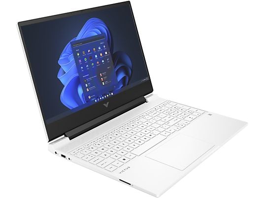 HP Victus 15-fa1504nz - Notebook videogiochi, 15.6 ", Intel® Core™ i5, 512 GB SSD, 16 GB RAM, NVIDIA GeForce RTX™ 4050 (6 GB, GDDR6), Ceramic White
