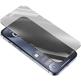 CELLULARLINE Top Secret Glass - Verre de protection (Convient pour le modèle: Apple iPhone 15 Pro Max)