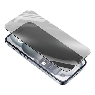 CELLULARLINE Top Secret Glass - Vetro protettivo (Adatto per modello: Apple iPhone 15 Plus)
