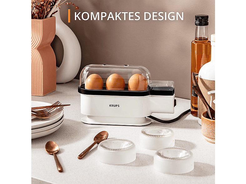 KRUPS EG2341 Ovomat Trio Eierkocher(Anzahl Eier: 3)