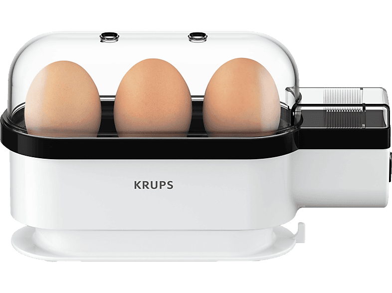 Sotel  Krups EG2341 egg cooker 3 egg(s) 300 W Black, White