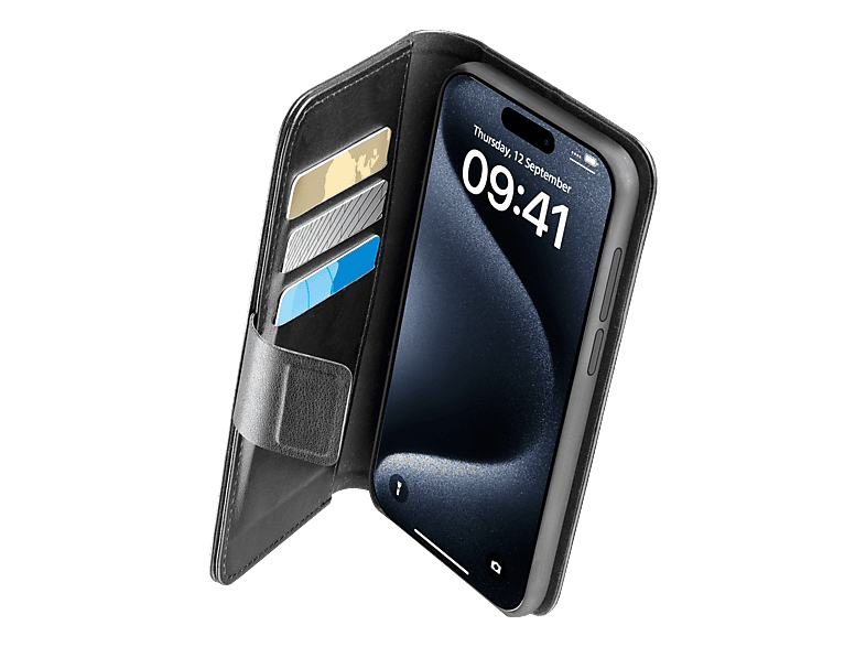 Cellularline Book - Galaxy S24 Custodia a libro con tasca portatessera