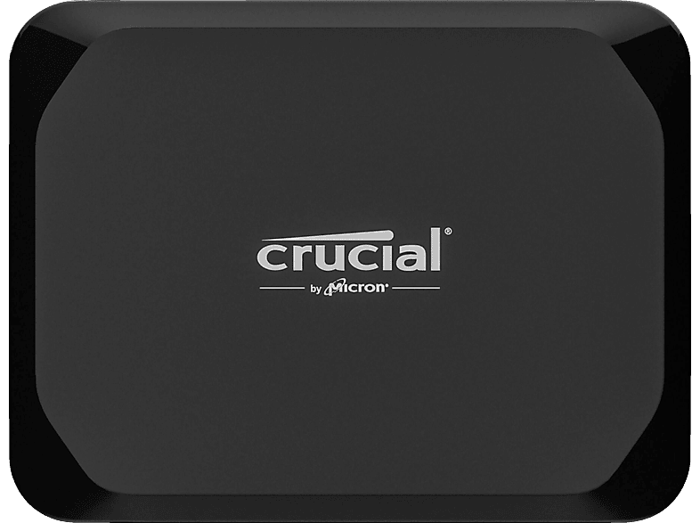 CRUCIAL X9 Portable Festplatte, 1 TB SSD, extern, Schwarz