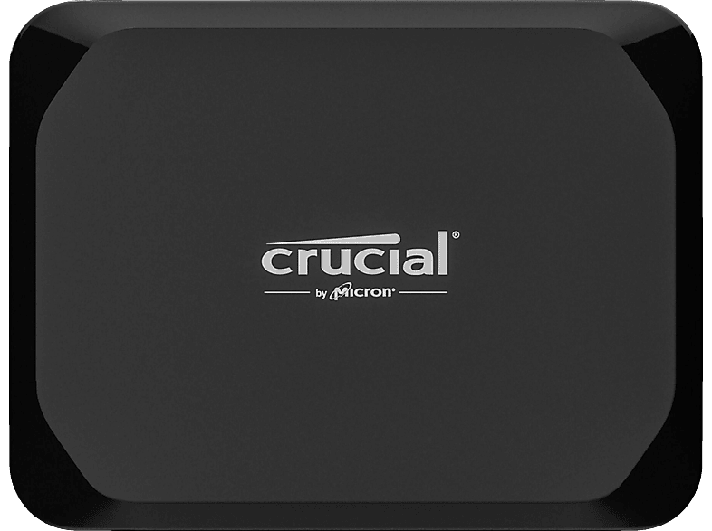 CRUCIAL X9 Portable Festplatte, 2 TB SSD, extern, Schwarz