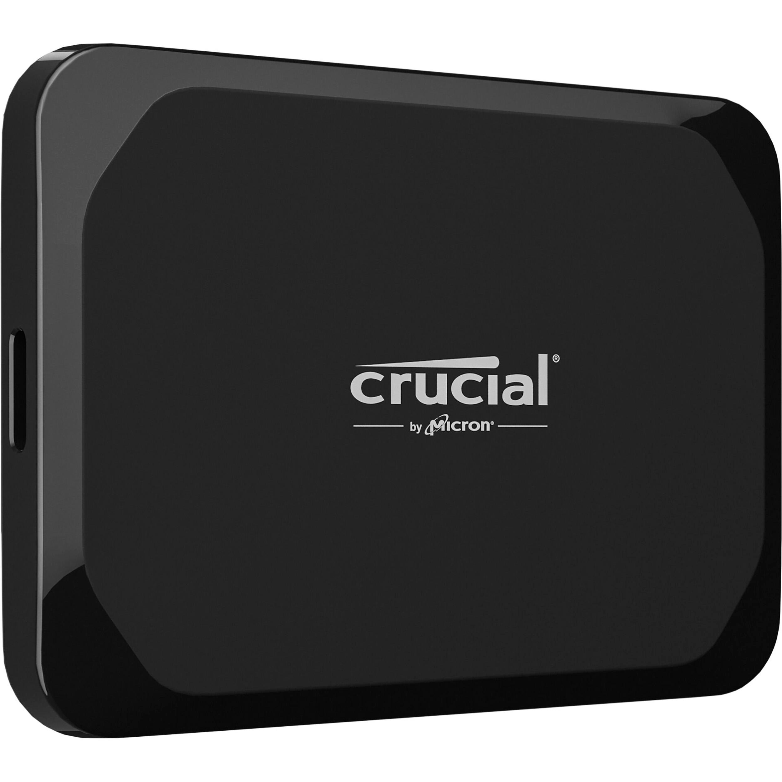 Schwarz SSD, Portable X9 extern, Festplatte, CRUCIAL 2 TB