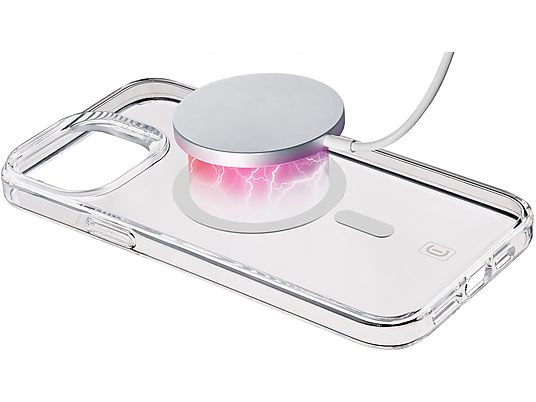 CELLULARLINE Gloss Mag - Guscio di protezione (Adatto per modello: Apple iPhone 15 Pro)