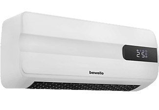 BEWELLO BW2026 Fali hősugárzó, 2000 W, fehér