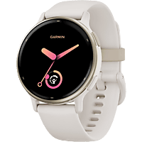 MediaMarkt GARMIN vivoactive 5 Music Ivoor/Cream Goud aanbieding