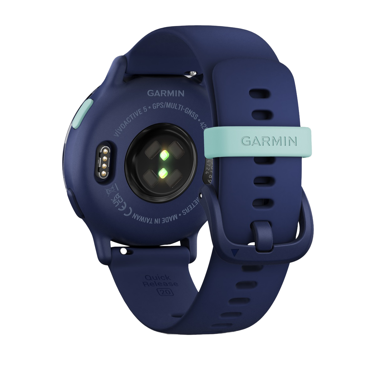 GARMIN vivoactive 5 Music Blauw Metaal